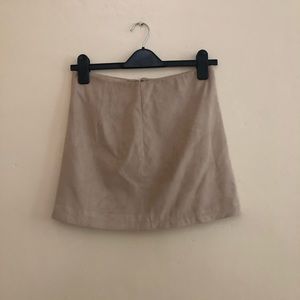 Forever 21 Faux Suede Mini Skirt